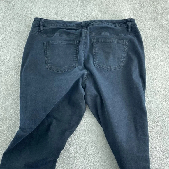 Lane Bryant Womens Dark Wash Denim Jeans Size 20 Cotton Blend Stretch 4849 - Picture 2 of 10